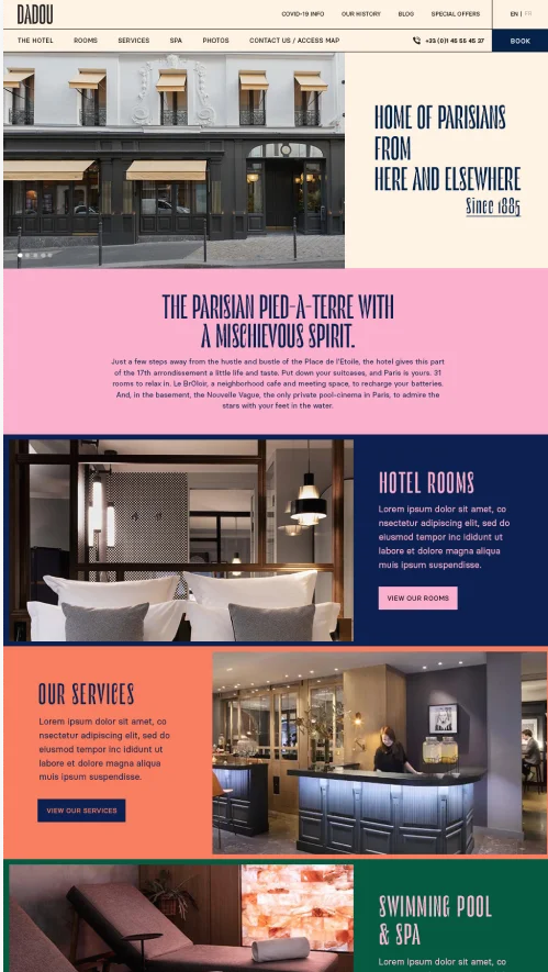 Image site web simple