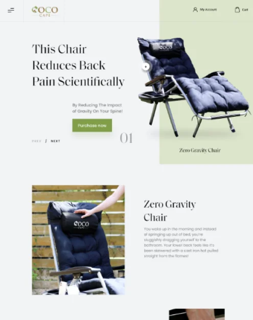 Image site web simple